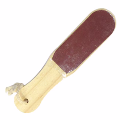 Pedicure Foot File Wooden Handle