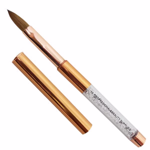 Kolinsky Brush #10 Rose Gold