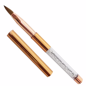 Kolinsky Brush #6 Rose Gold