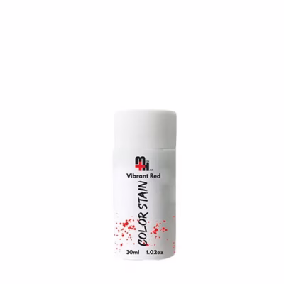 Vibrant Red Color Stain 30ml