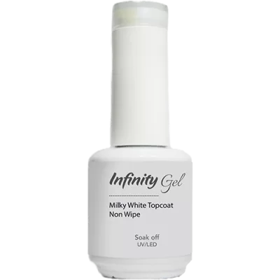 Milky White Top Coat 15ml