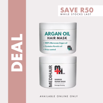 Argan Oil Mask 200g + Damage Repair Mask 500g