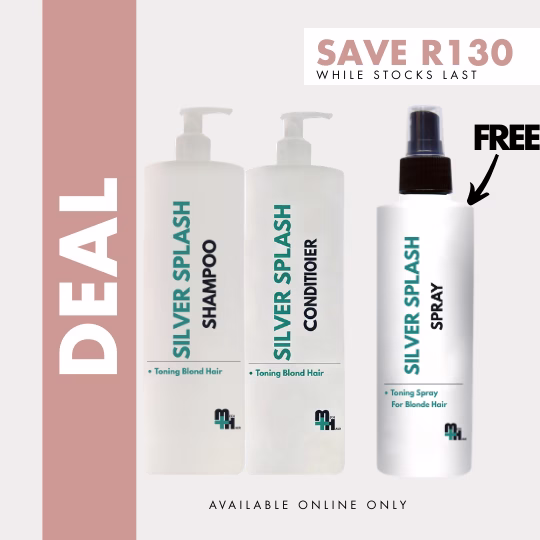 Shampoo & Conditioner Silver Splash 1L + Silver Splash Spray 250ml(FREE)